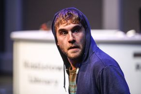 Chris Pereira in the stage production of Middle Town