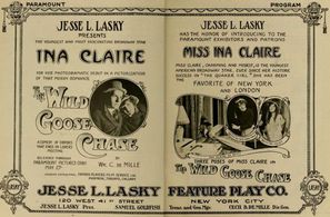 Ina Claire and Tom Forman in The Wild Goose Chase (1915)