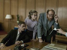 Sylvester Groth, Niels Bormann, and Sonja Gerhardt in Deutschland 86 (2018)