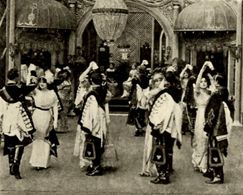 Walter Edwin and Gertrude McCoy in The Non-Commissioned Officer (1912)