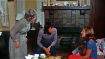 Edna MacAfee, Joe Spano, and Laurie Walters in Warlock Moon (1973)