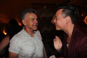 Simon Wan and War and Peace star Bill Brand