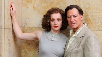 Tobias Moretti and Brigitte Hobmeier in Luis Trenker-Der Schmale Grat der Wahrheit (2015)