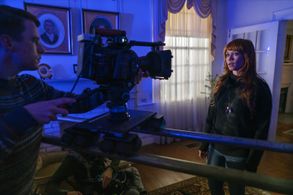 on the set of (Doodle)