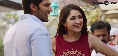 Arya and Sayyeshaa Saigal in Ghajinikanth (2018)