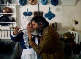 Josef Abrhám and Stella Zázvorková in Konec starych casu (1989)