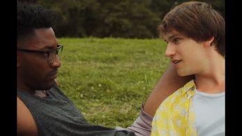 Alexandros Koutsoulis and Matthew Morrison in Boy Meets Boy (2021)