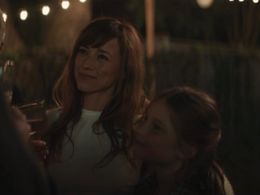 Anika Flynn with Karine Vanasse