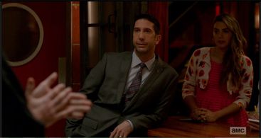 David Schwimmer and Lorenza Izzo in Feed the Beast (2016)