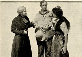 Sydney Ayres, Louise Lester, and Vivian Rich in A Child of the Desert (1914)