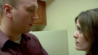 Ashley Ledbetter and B. Todd Johnston in Frank's Dead (2009)