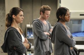 Lyndsy Fonseca, Ashton Holmes, and Tiffany Hines in Nikita (2010)