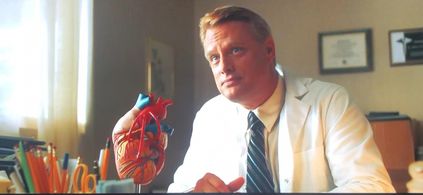 Skip Schwink as the Doctor in Minari.