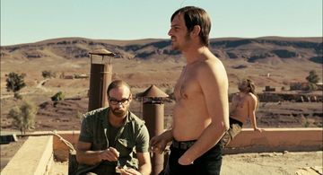 Moritz Bleibtreu and Simon Licht in The Baader Meinhof Complex (2008)