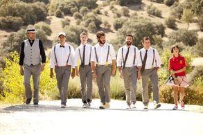 Héctor Colomé, Antonio de la Torre, Roberto Álamo, Quim Gutiérrez, Miquel Fernández, Patrick Criado, and Sandy Gilberte 