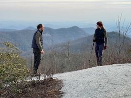 Mark Ashworth and Emily Topper in Black Balsam (2022)