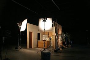One of our sets for Shock Therapy TV...the Movie!