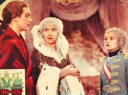 Douglas Fairbanks Jr., Elisabeth Bergner, and Flora Robson in The Rise of Catherine the Great (1934)