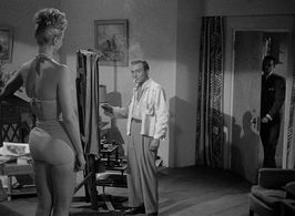 Leslie Brooks, Richard Dix, and Michael Duane in The Secret of the Whistler (1946)