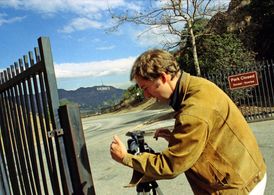 filming PASSION & POETRY - THE BALLAD OF SAM PECKINPAH (2003)