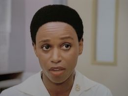 Shay on Melrose Place set.