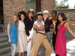 Stars of Nickelodeon's SHREDDERMAN RULES!: Alexandra Krosney, Marisa Guterman, Devon Werkheiser, Justin Lee, Kyle Sander