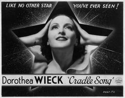 Dorothea Wieck in Cradle Song (1933)