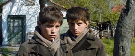 László Gyémánt and András Gyémánt in The Notebook (2013)