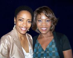 with Alfre Woodard