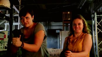 Kat Lindsay and Mallory Logan in He's Not Looking So Great (2013)