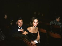 Gene Tierney and Oleg Cassini