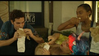 Nicholas Burton and Sophie Wilde in UNCALCULATED (2020)