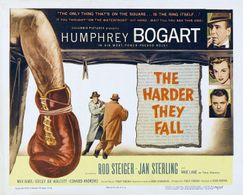 Humphrey Bogart, Rod Steiger, and Jan Sterling in The Harder They Fall (1956)