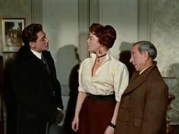Dora Doll, Frédéric Duvallès, and Renaud Mary in Elena and Her Men (1956)