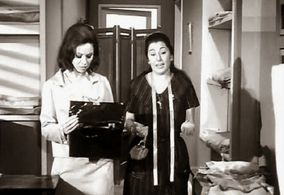 Faten Hamamah and Ehsan Sherif in It Happened During My Life (1966)