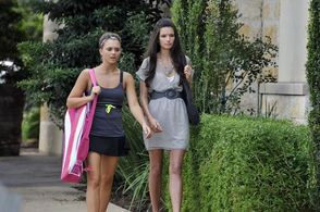 Alexandra Chando and Alice Greczyn in The Lying Game (2011)