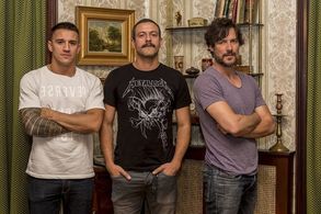 Daniel Grao, Isak Férriz, and Nene in Giants (2018)