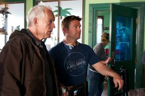Lance Henriksen and Director Marty Murray on Caretaker (2012)