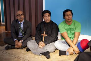 Mario Gaoa, Shimpal Lelisi, and Iaheto Ah Hi in Sione's 2: Unfinished Business (2012)