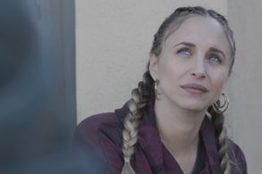 Still of Alexis Brandt on the set of Blanca