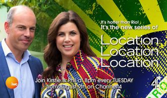 Kirstie Allsopp and Phil Spencer in Location, Location, Location (2000)