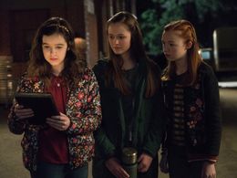 Aubrey K. Miller, Olivia Sanabia, and Abby Donnelly in Just Add Magic (2015)