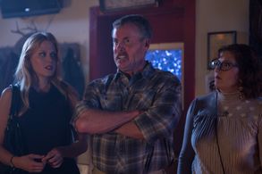 John C. McGinley, Deborah Baker Jr., and Janet Varney in Stan Against Evil (2016)