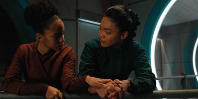 Lou Llobell and Kim Adis in FOUNDATION EP 2 