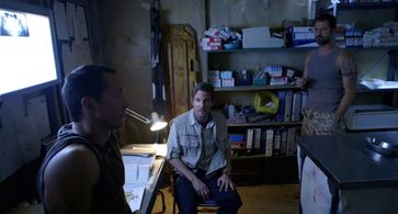 Still of Darron Meyer, Joe Reegan and Scott E. Miller in Alien Outpost