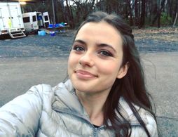 Bonnie on set for ‘Moonrock for Monday’