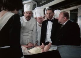 Jan Kuzelka, Jirí Lír, Petr Nározný, and Václav Stekl in How About a Plate of Spinach? (1977)