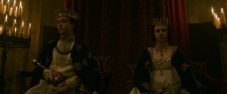 Alex Lawther and Serena Kennedy in The Last Duel