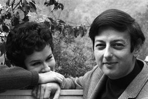 Andre Previn and wife Dory circa 1960s