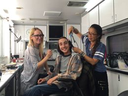 Backstage at The Fosters